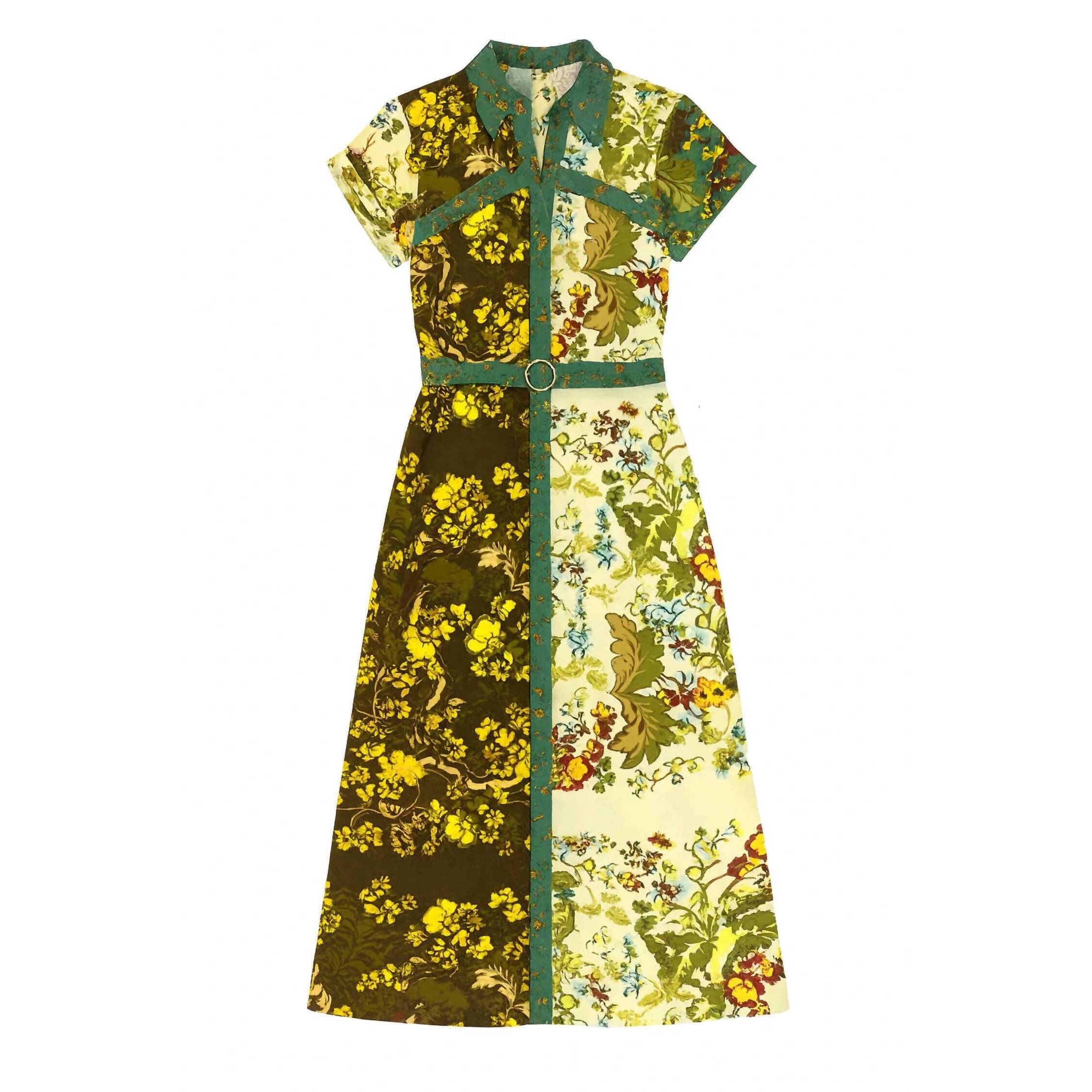 New Anna Cate Iva Midi Dress In Ditsy Mix